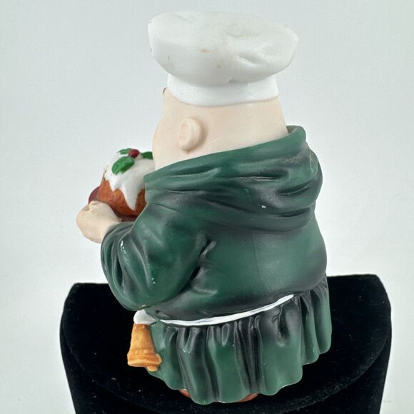 Merry Makers Dept 56 Percival the Puddingman 93629 Original Retired Monk Baker - Picture 6 of 12
